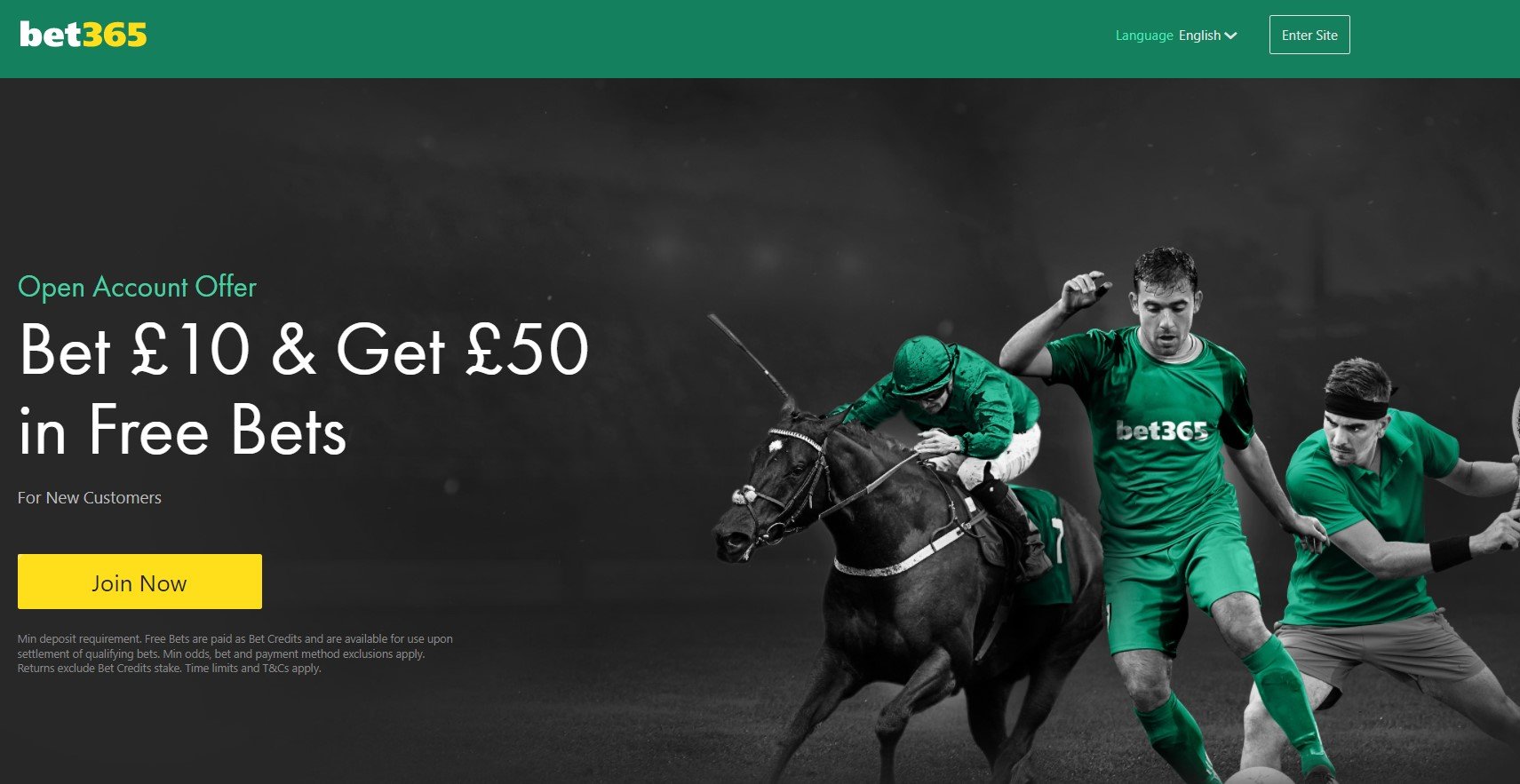 bet365 welcome offer bet 10 get 50